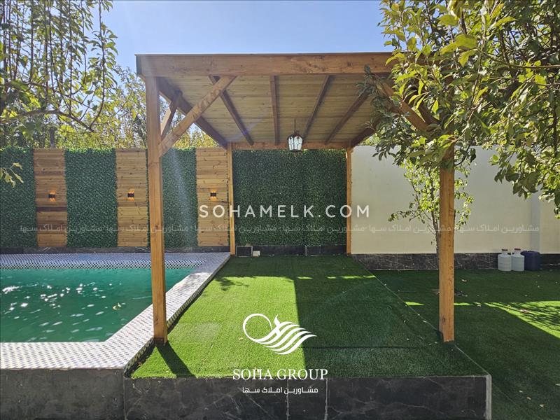 400 متر باغ ویلای نقلی و بسیار زیبا در محدوده اسفند آباد ملارد