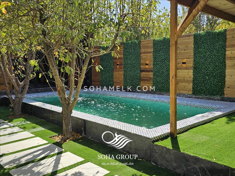 400 متر باغ ویلای نقلی و بسیار زیبا در محدوده اسفند آباد ملارد