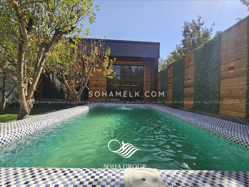 400 متر باغ ویلای نقلی و بسیار زیبا در محدوده اسفند آباد ملارد