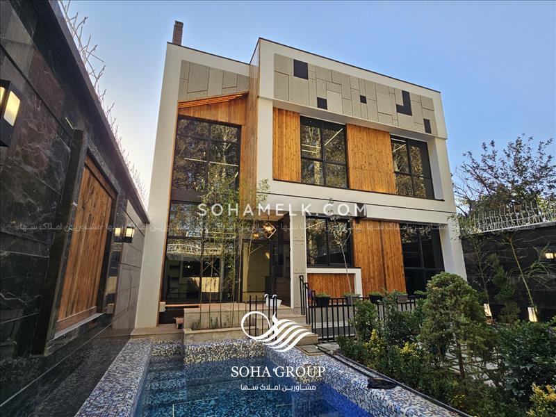 250 متر باغ ویلای لوکس و نقلی در شهرک ویلایی تیسفون شهریار