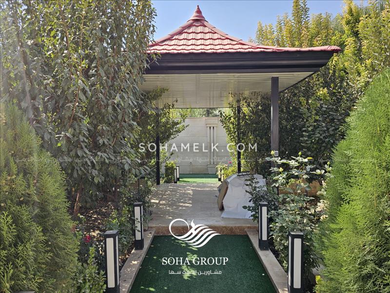 670 متر باغ ویلای سرسبز در کردزار شهریار