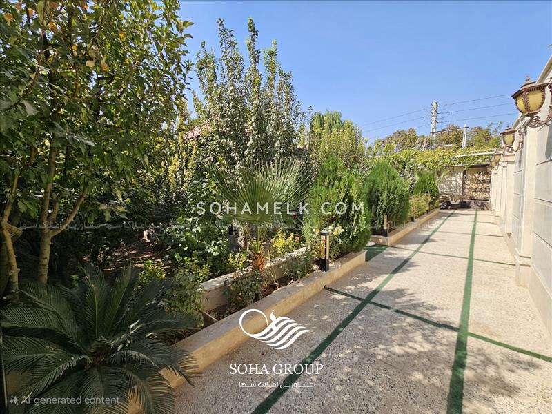 670 متر باغ ویلای سرسبز در کردزار شهریار