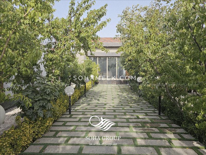 545 متر باغ ویلای سرسبز در منطقه خوشنام ملارد