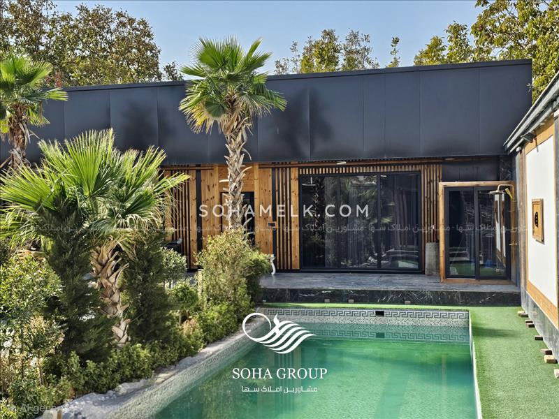 500 متر باغ ویلای زیبا و مدرن در منطقه لم آباد ملارد