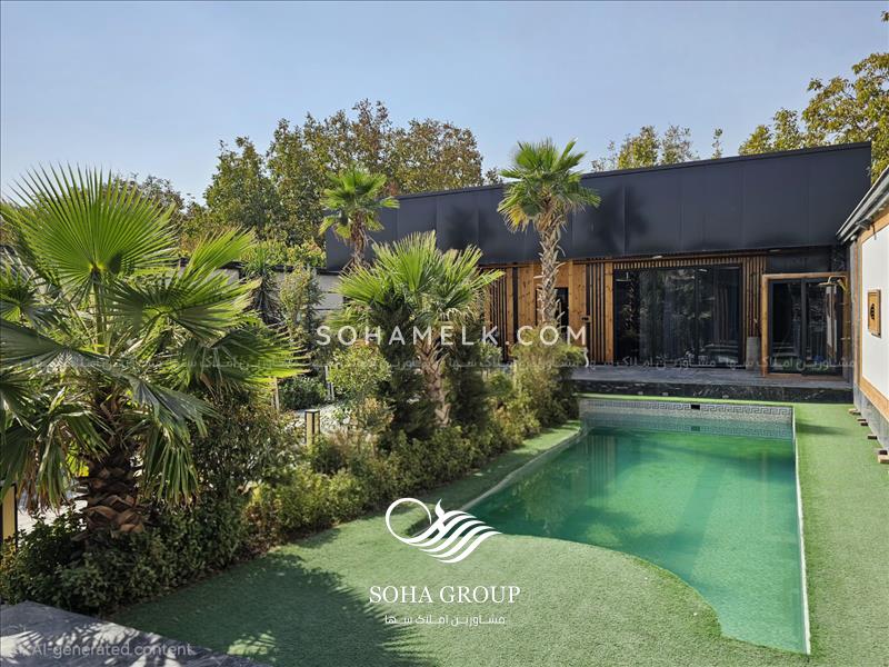 500 متر باغ ویلای زیبا و مدرن در منطقه لم آباد ملارد