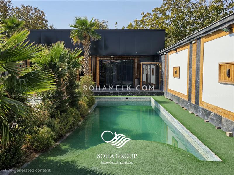 500 متر باغ ویلای زیبا و مدرن در منطقه لم آباد ملارد