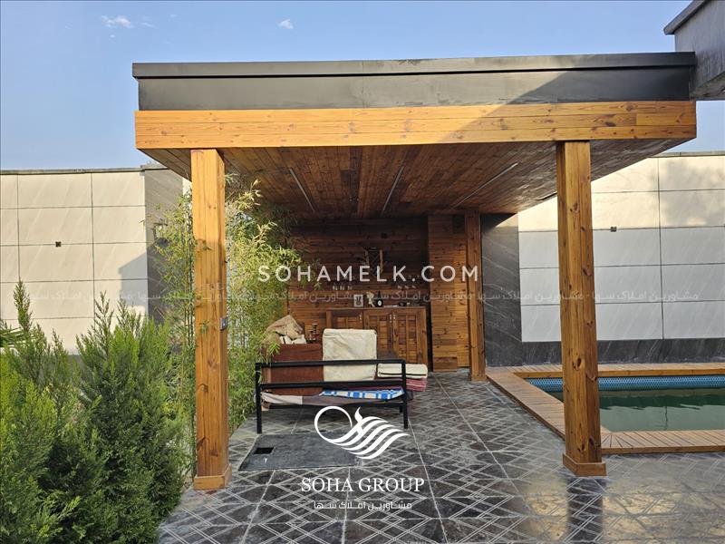 380 متر باغ ویلای نقلی با سند تک برگ در منطقه ملارد ویلای جنوبی