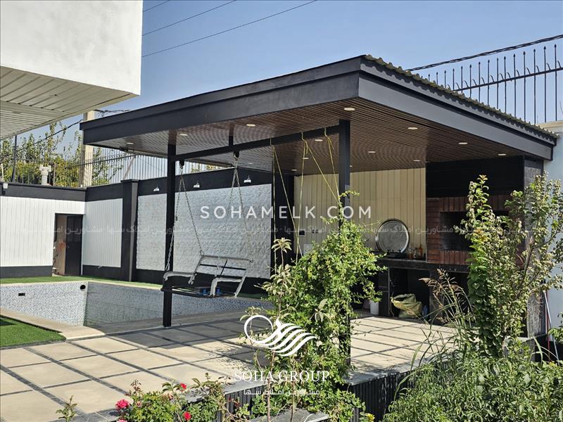 500 متر باغ ویلا با لوکیشن عالی در منطقه خوشنام ملارد