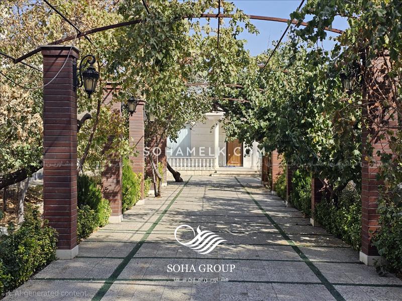 970 متر باغ ویلای فول امکانات برای سکونت دائم در منطقه کهنز شهریار