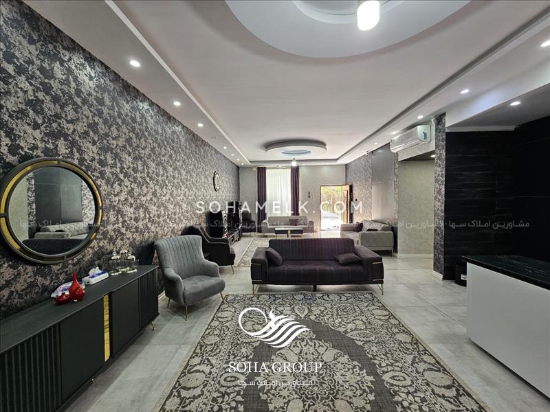 970 متر باغ ویلای فول امکانات برای سکونت دائم در منطقه کهنز شهریار