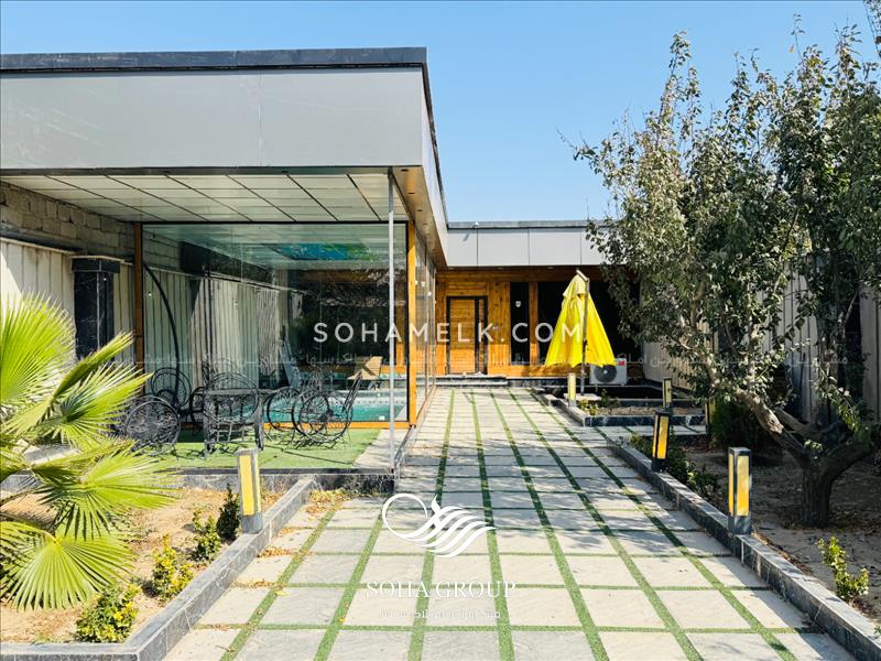 400 متر باغ ویلای نقلی و سند تک برگ در منطقه لم آباد ملارد