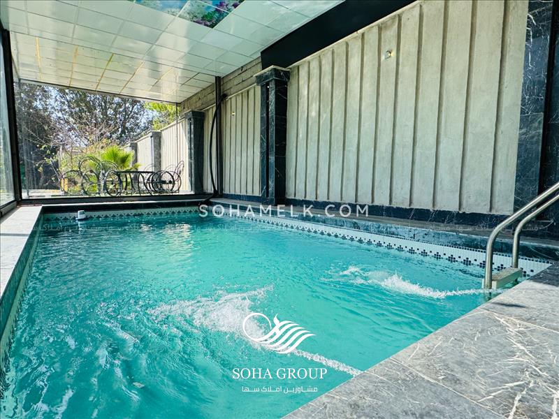 400 متر باغ ویلای نقلی و سند تک برگ در منطقه لم آباد ملارد