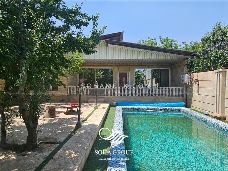 500 متر باغ ویلا با نامه از جهاد کشاورزی در منطقه ملارد ویلای جنوبی