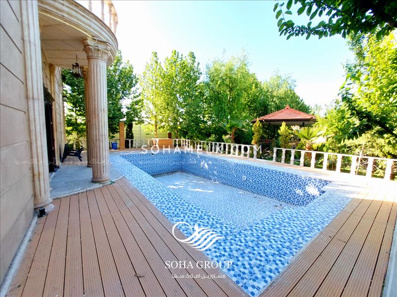 2400 متر باغ ویلای کلاسیک در منطقه صفادشت ملارد