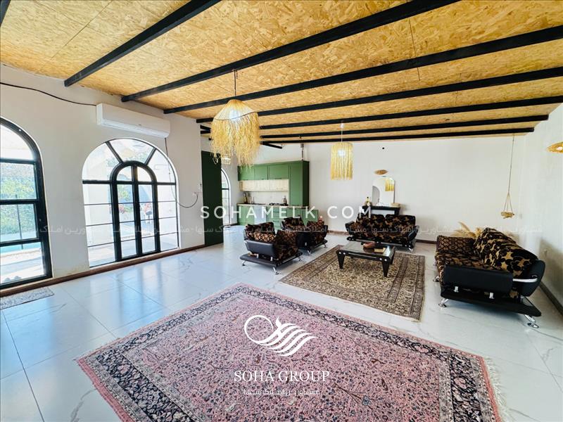 1300 متر باغ ویلا مراکشی در منطقه مهرآذین ملارد