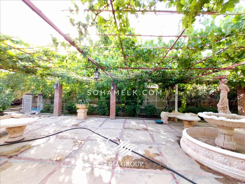 2300 متر باغ ویلای سرسبز در منطقه اسفندآباد ملارد