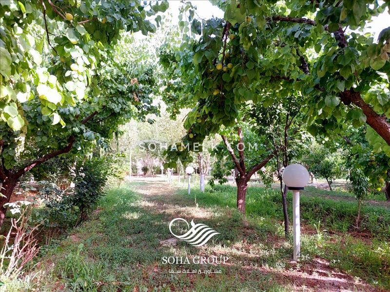 2300 متر باغ ویلای سرسبز در منطقه اسفندآباد ملارد