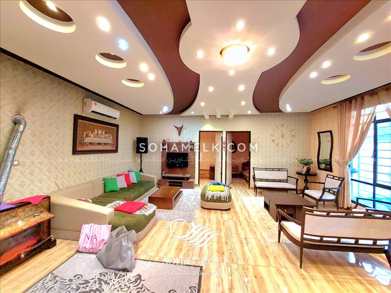 850 متر باغ ویلا برای سکونت دائم در منطقه قشلاق ملارد