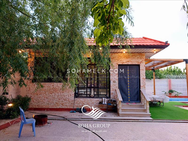 850 متر باغ ویلا برای سکونت دائم در منطقه قشلاق ملارد