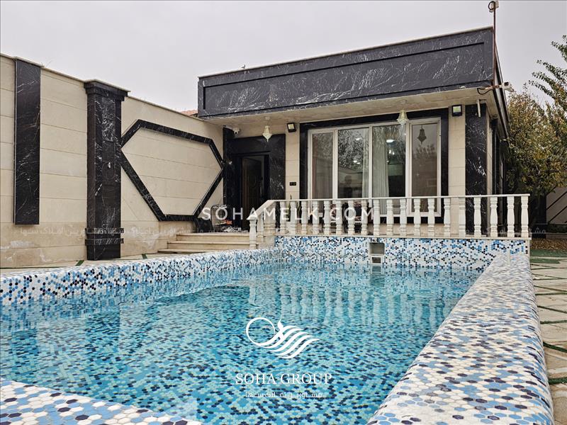 600 متر باغ ویلای زیبا در منطقه خوشنام ملارد