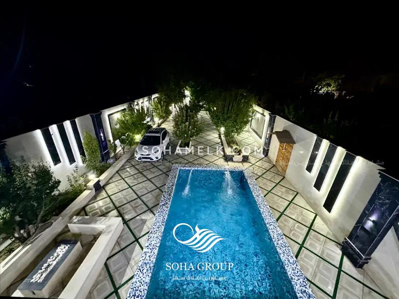 600 متر باغ ویلای زیبا در منطقه خوشنام ملارد