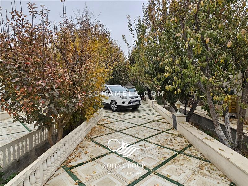 600 متر باغ ویلای زیبا در منطقه خوشنام ملارد