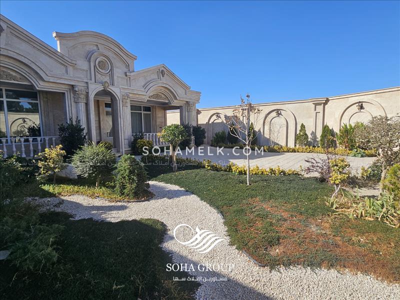 400 متر باغ ویلای کلاسیک در مهرچین ملارد