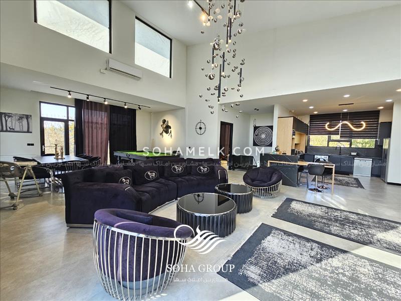 1500 متر باغ ویلای مدرن در منطقه باغدشت شهریار