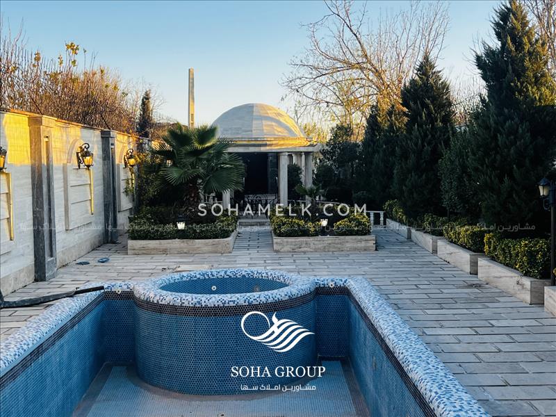 600 متر باغ ویلای کلاسیک در لم آباد ملارد