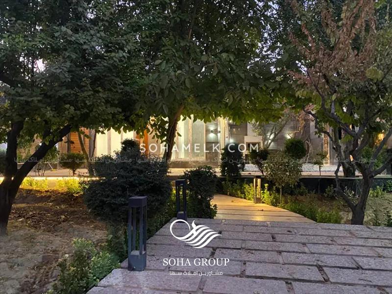 300 متر باغ ویلای نقلی در دهکده ویلایی کردزار شهریار