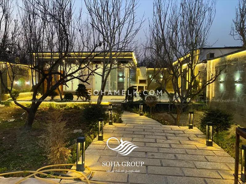 300 متر باغ ویلای نقلی در دهکده ویلایی کردزار شهریار