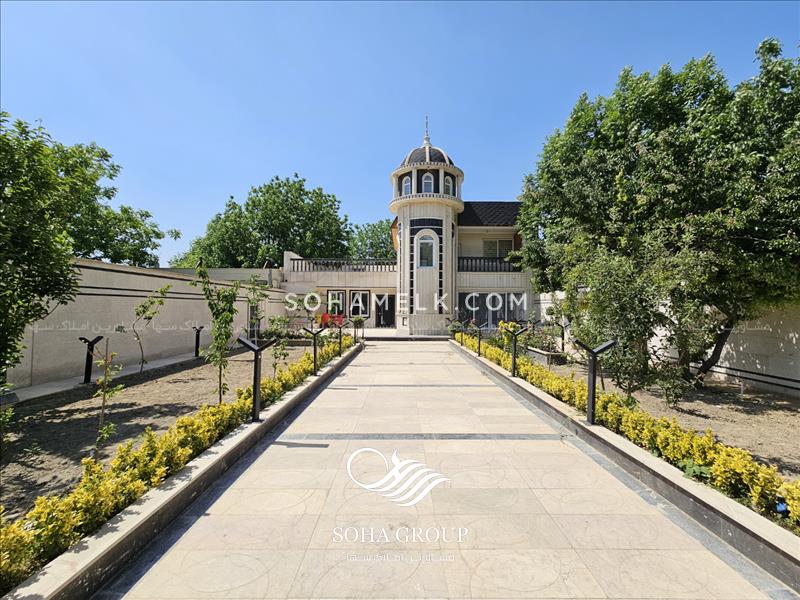 500 متر باغ‌ویلا با نمای جذاب در بهترین لوکیشن لم‌آباد ملارد