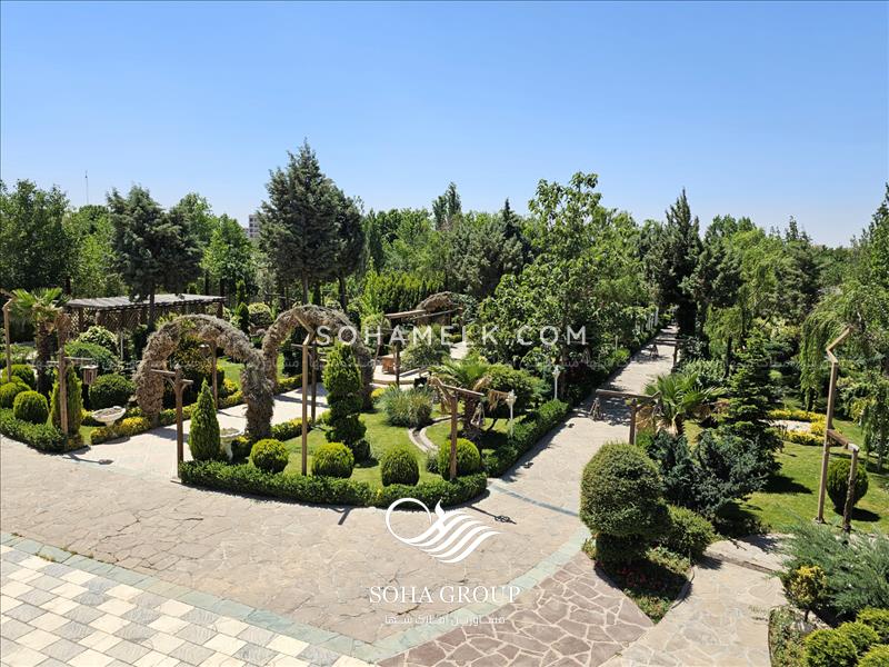زیباترین و سرسبز ترین ویلای منطقه فردیس