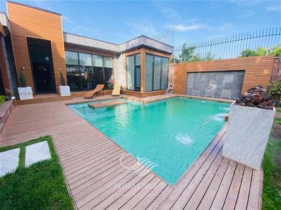 فروش مدرن ترین و زیباترین باغ ویلای نقلی در غرب تهران 