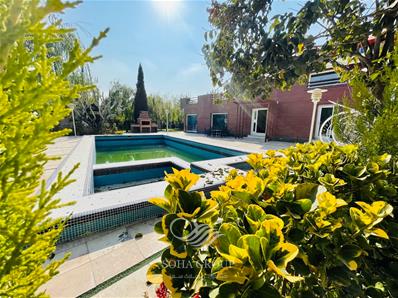 2700 متر باغ ویلا با محوطه بسیار دلنشین در فردوسیه شهریار 