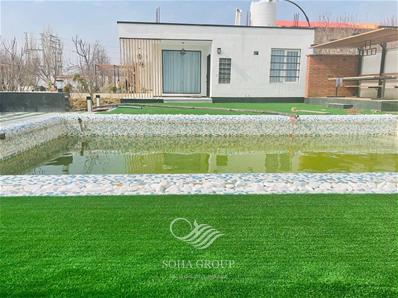 2200 متر باغ ویلا ی لوکس در  دهکده ویلای کردزار شهریار 