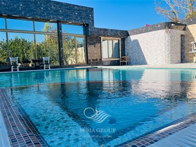 1300متر باغ ویلا مدرن و لوکس در دهکده ویلایی کردزار