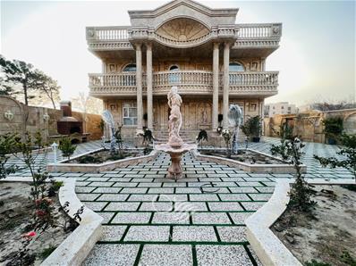 690متر باغ ویلا کلاسیک با دو واحد مجزا در شهریار