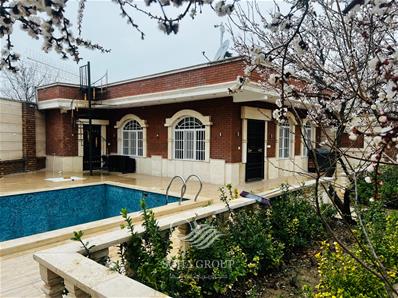 1000متر باغ ویلا لوکس و زیبا در دهکده ویلایی کردزار