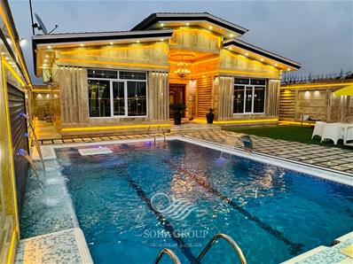 1250 متر باغ ویلای فوق العاده زیبا در دهکده ویلایی کردزار