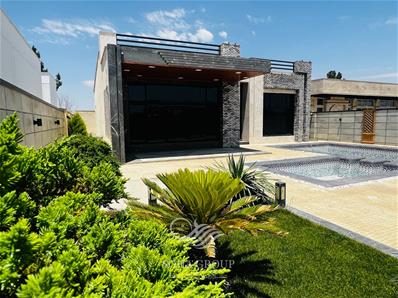 1000 متر باغ ویلا مدرن و زیبا داخل مجموعه ویلایی در منطقه صفادشت 