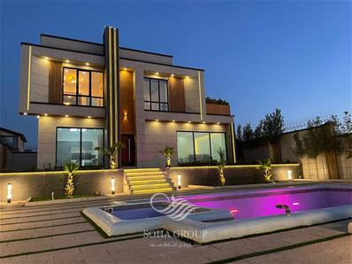 باغ ویلا فوق العاده لوکس و زیبا در شهرک زعفرانیه جنوب کردان