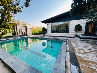 1000 متر باغ ویلا فوق العاده لوکس در دهکده ویلایی کردزار 