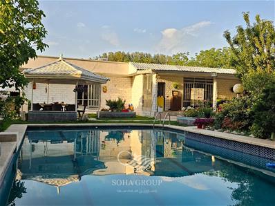 1200 متر باغ ویلای فوق العاده زیبا در دهکده فردیس کرج