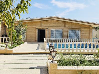 500 متر باغ‌ویلا ، 90 متر ویلای 1 خواب ، استخر 4 فصل ، محوطه‌سازی ، نورپردازی ، انشعابات کامل مصرفی واقع در خوشنام ملارد