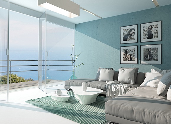 چیدمان ویلا به سبک ساحلی