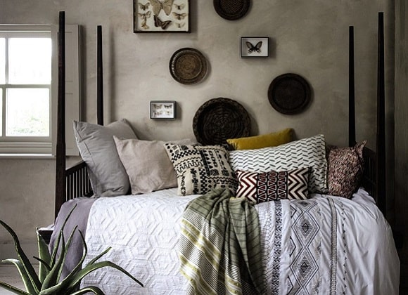 چیدمان های مدرن برای اتاق خواب باغ ویلا