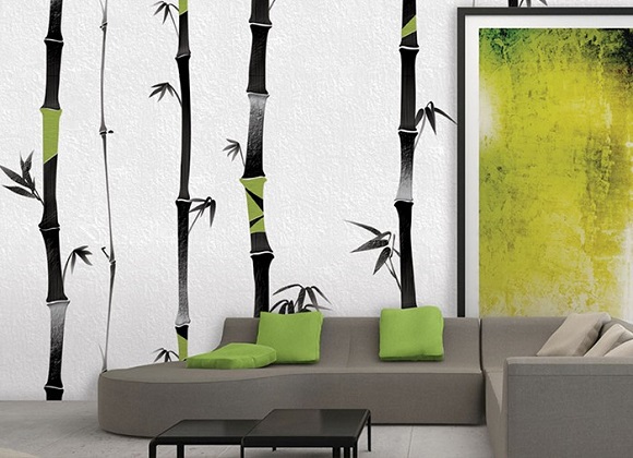 جدیدترین مدل های کاغذ دیواری برای باغ ویلا