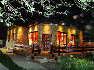 نورپردازی باغ ویلا